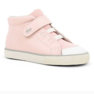 See Kai Run Light Pink High-Top Kids Sneakers